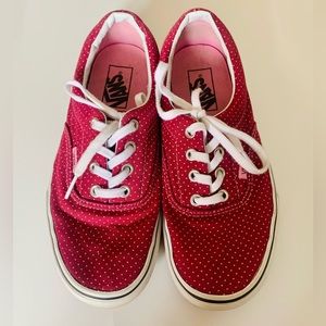 Vans - Red Polka Dot Sneaks